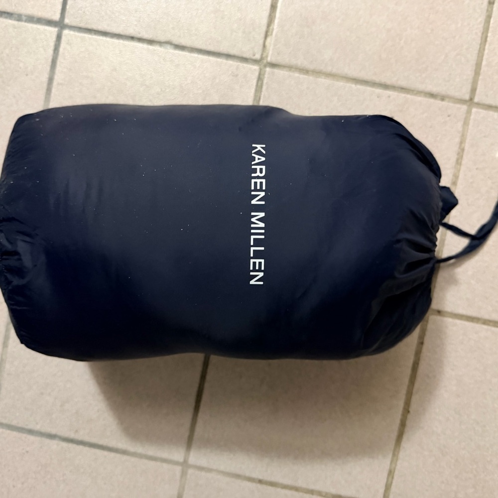 Karen Millen Navy Quilted Down Puffer Coat 💙 - Picture 11 of 12